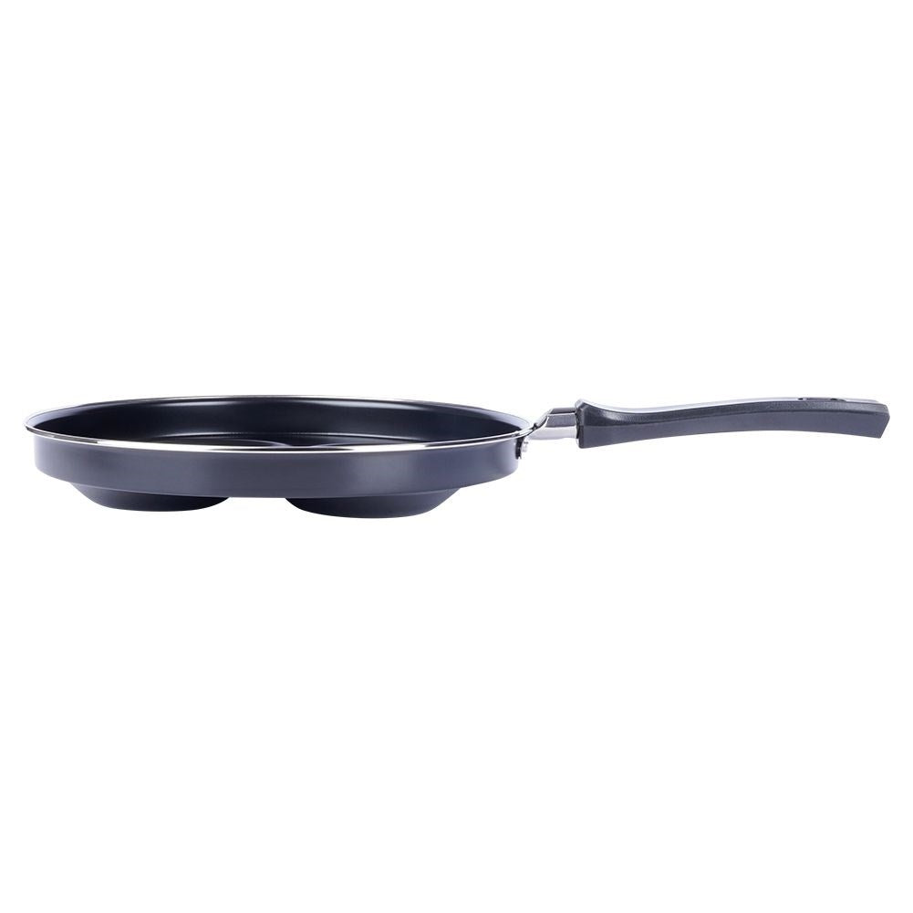 Granite frying pan 25 cm, 4 holes, non-stick