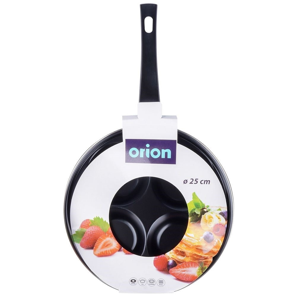 Granite frying pan 25 cm, 4 holes, non-stick