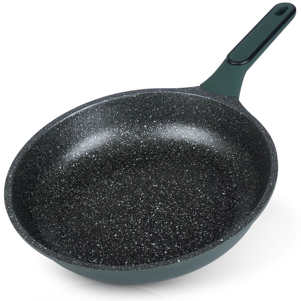 Granite frying pan, five layers, non-stick, stove & dishwasher safe