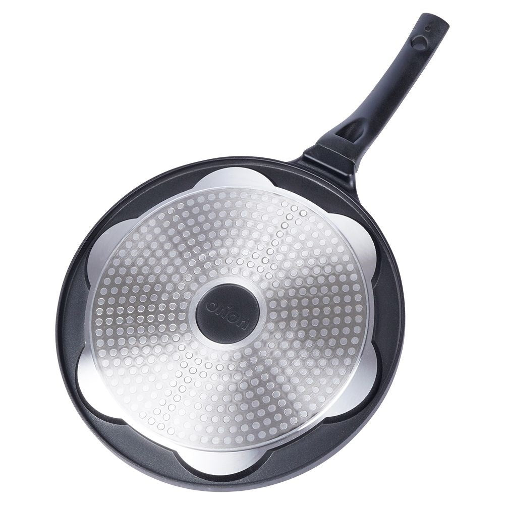 Granite frying pan with 7 Shapes - Pancakes & Eggs Perfect