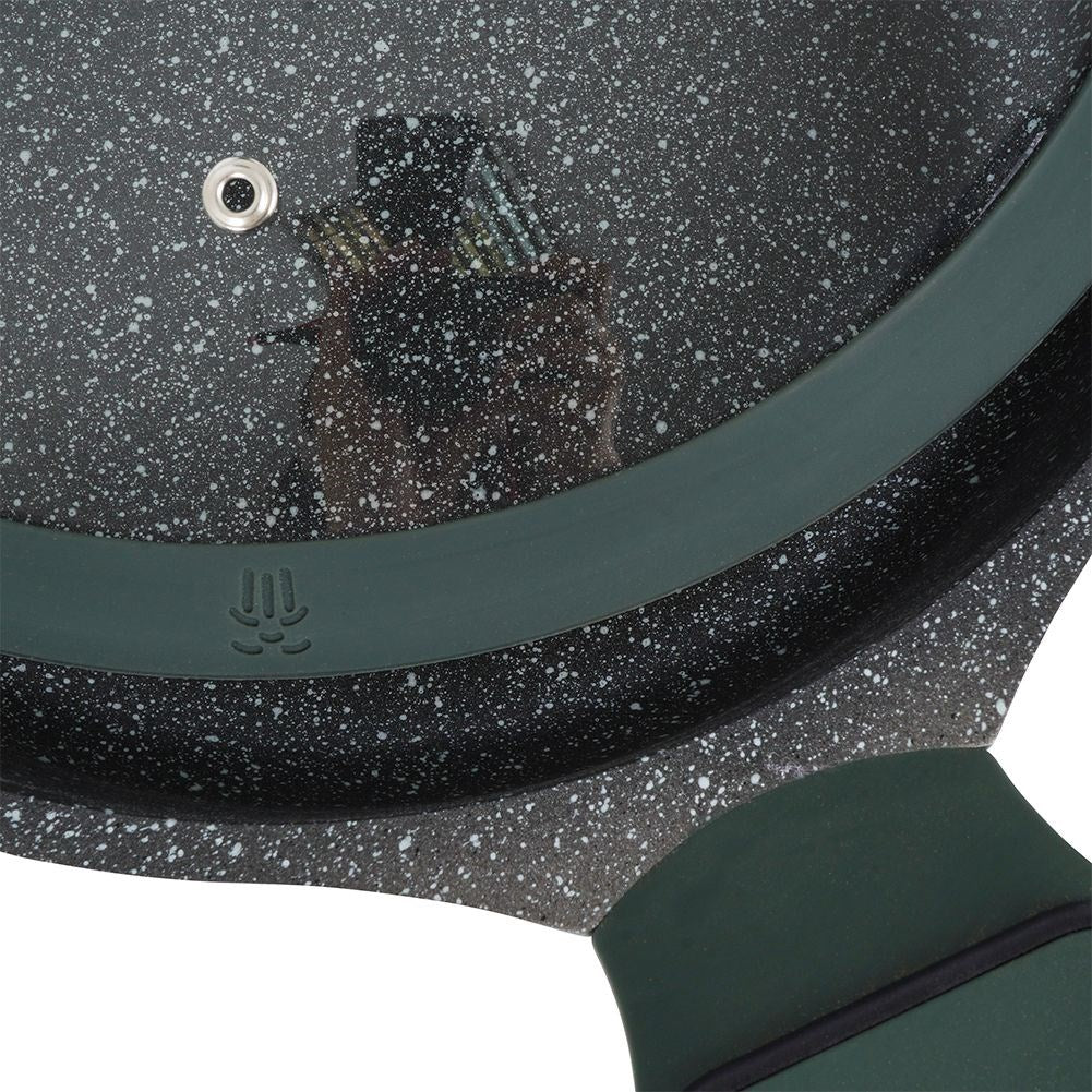 Granite frying pan with glass lid IMPERIAL 28 cm, 4 l