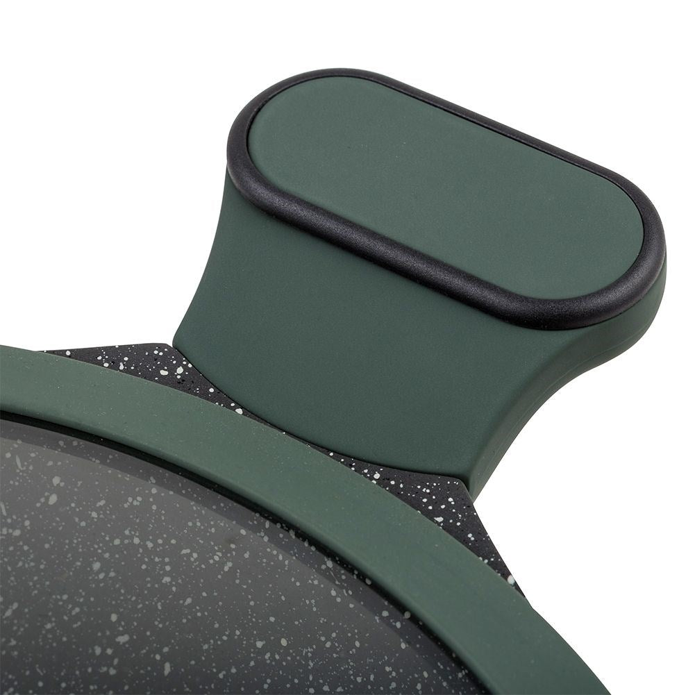 Granite frying pan with glass lid IMPERIAL 28 cm, 4 l