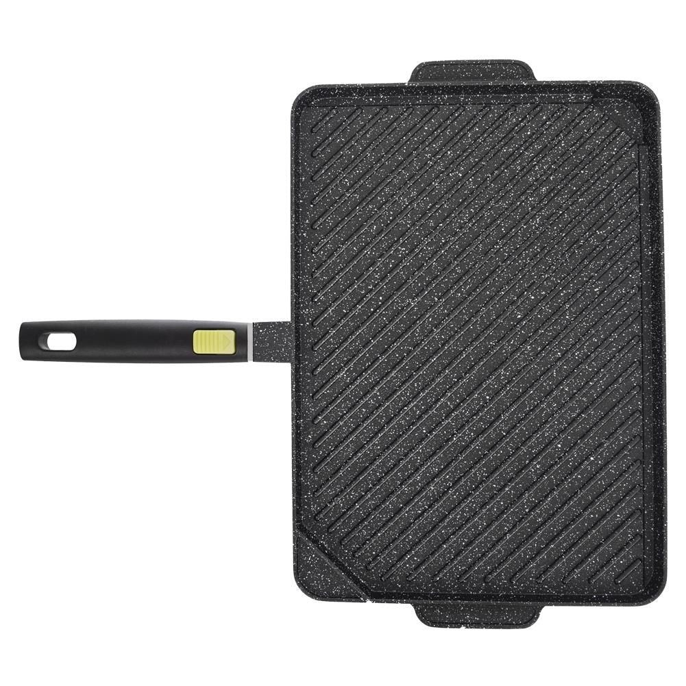 Granite grill plate with double-sided board GRANDE 49x43 cm 2 pcs.