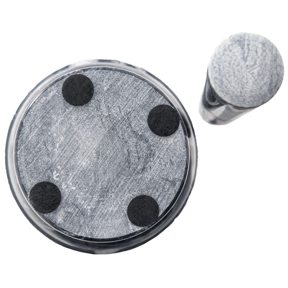 Granite mortar for spices, herbs and nuts