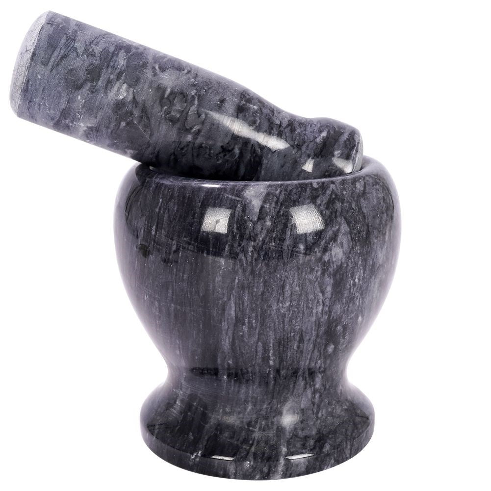 Granite mortar for spices, herbs and nuts