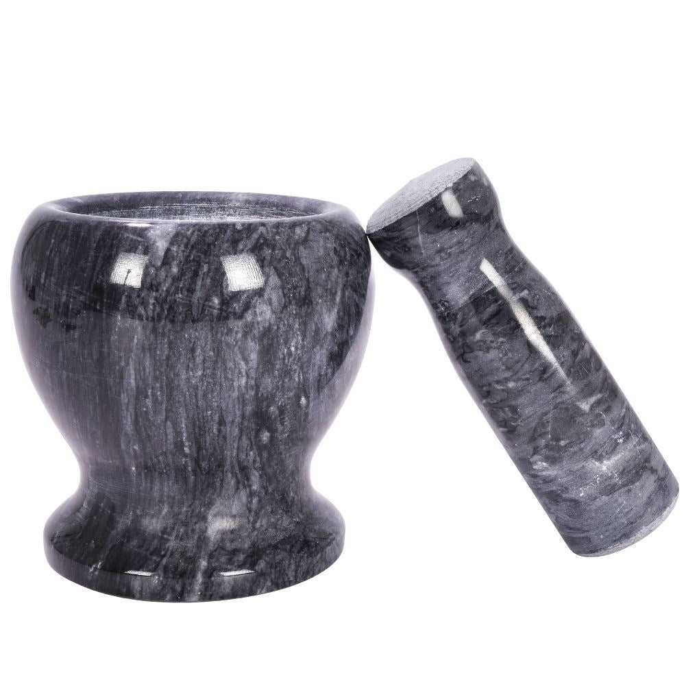 Granite mortar for spices, herbs and nuts