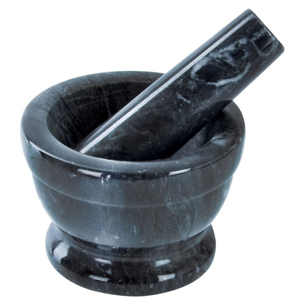 Granite mortar for spices, herbs and nuts