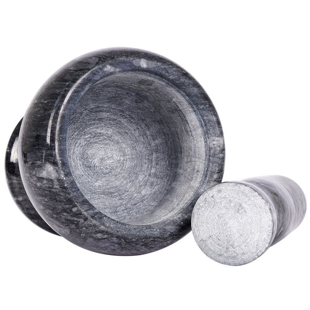 Granite mortar for spices, herbs and nuts