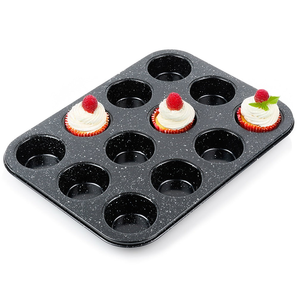 Granite muffin tin 35x26.5 cm