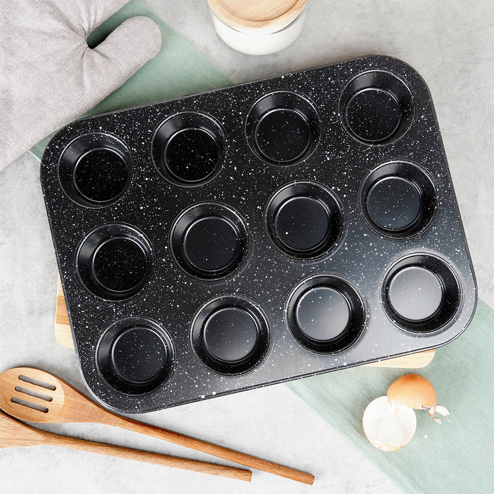 Granite muffin tin 35x26.5 cm