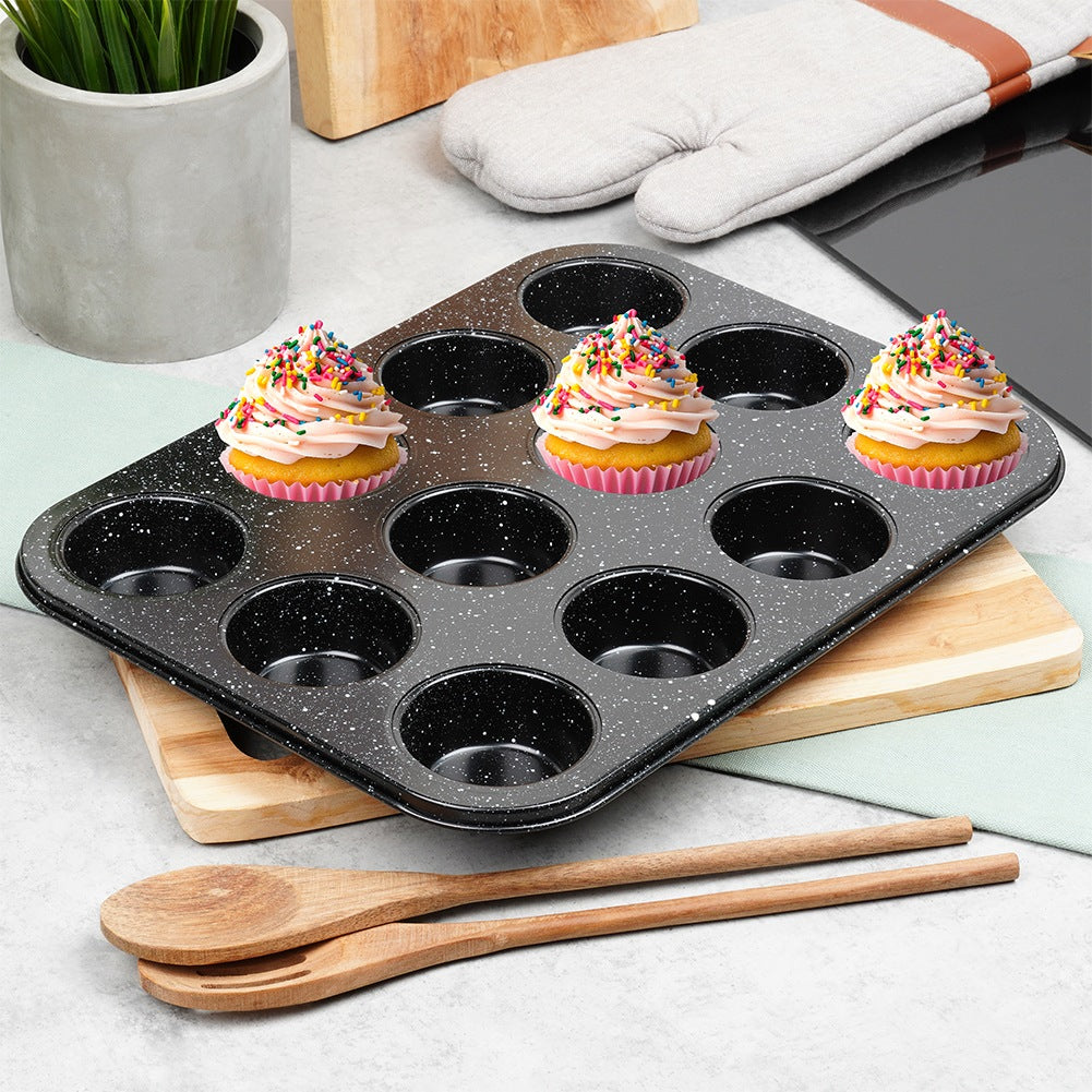 Granite muffin tin 35x26.5 cm