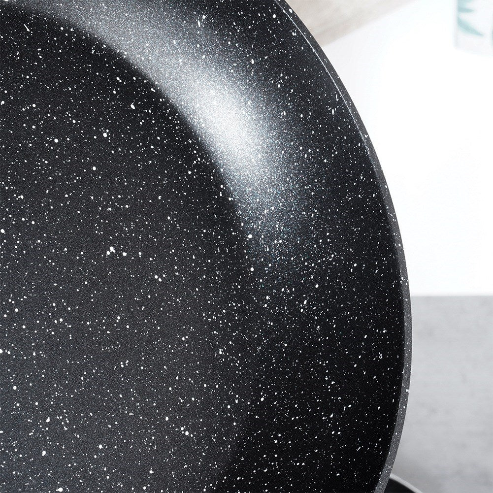 Granite pan BLACK&WOOD 16 cm