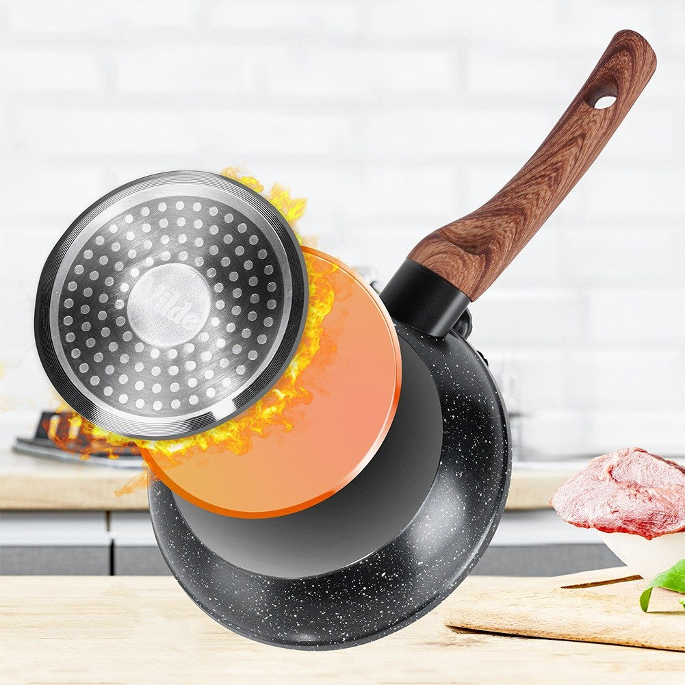 Granite pan BLACK&WOOD 16 cm