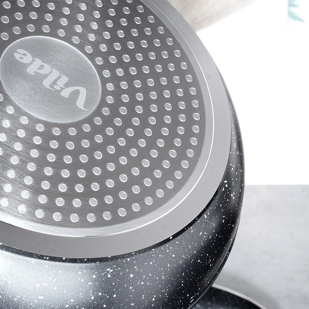 Granite pan BLACK&WOOD 16 cm