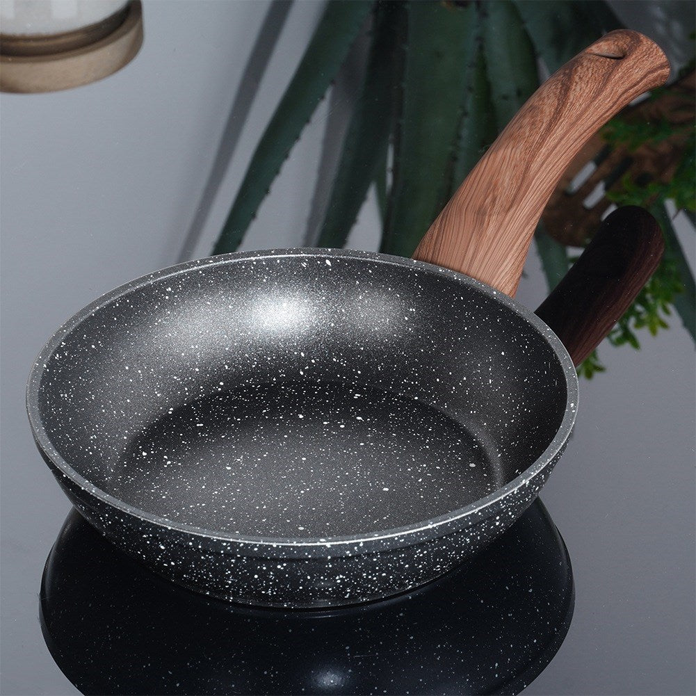 Granite pan BLACK&WOOD 16 cm