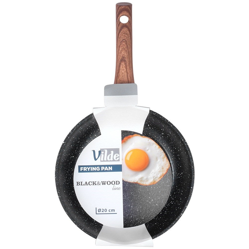 Granite pan BLACK&WOOD 20 cm