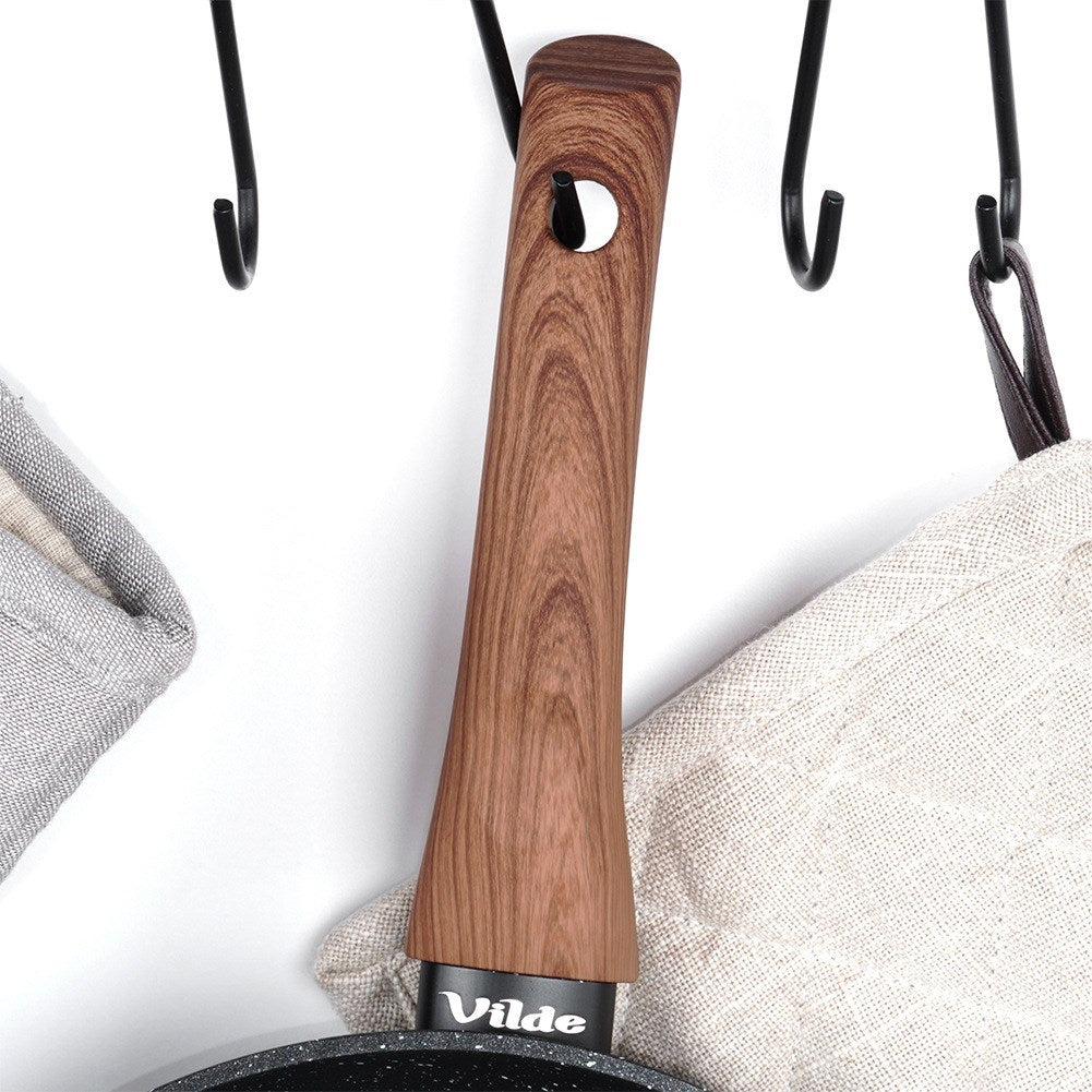 Granite pan BLACK&WOOD 24 cm