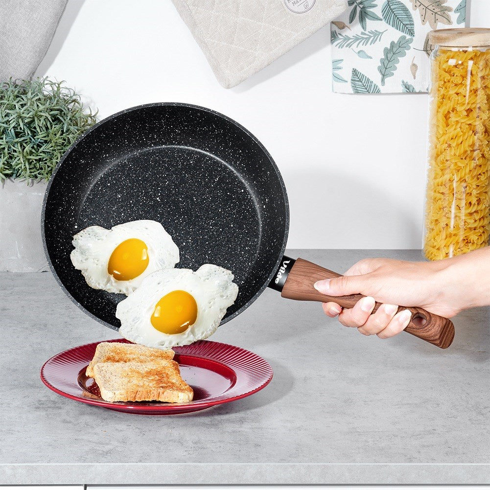 Granite pan BLACK&WOOD 24 cm