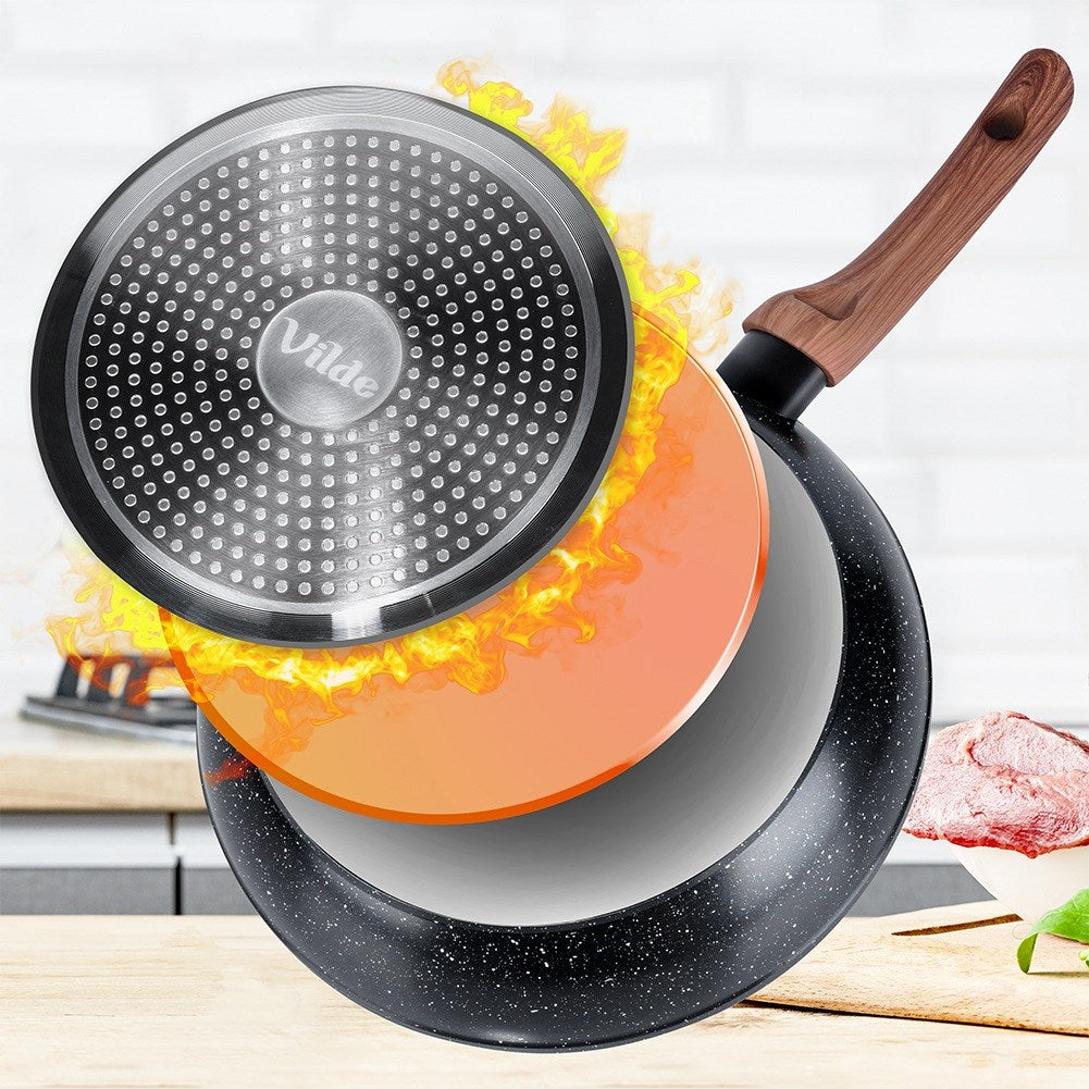 Granite pan BLACK&WOOD 26 cm