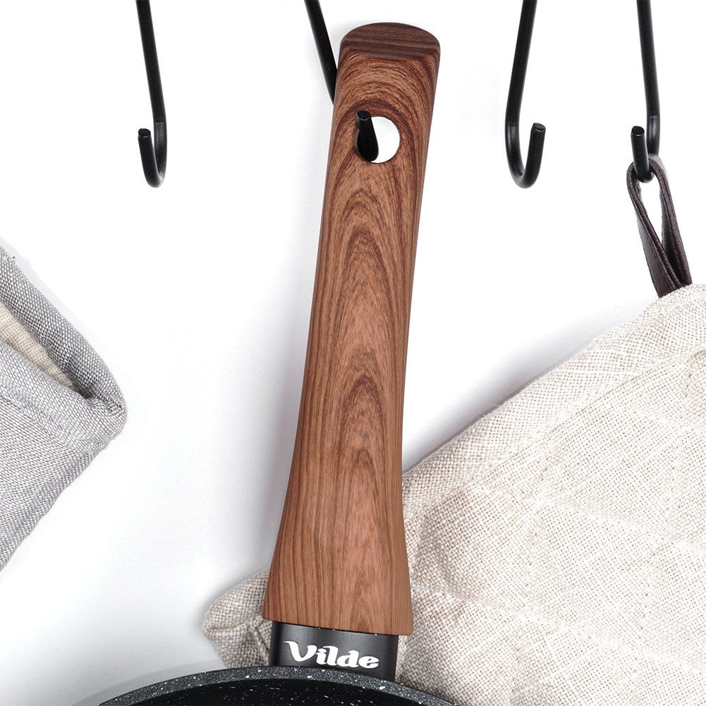 Granite pan BLACK&WOOD 26 cm