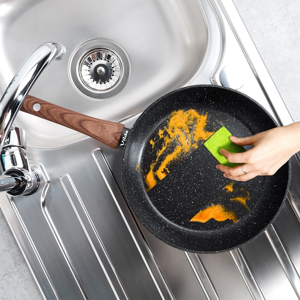 Granite pan BLACK&WOOD 26 cm