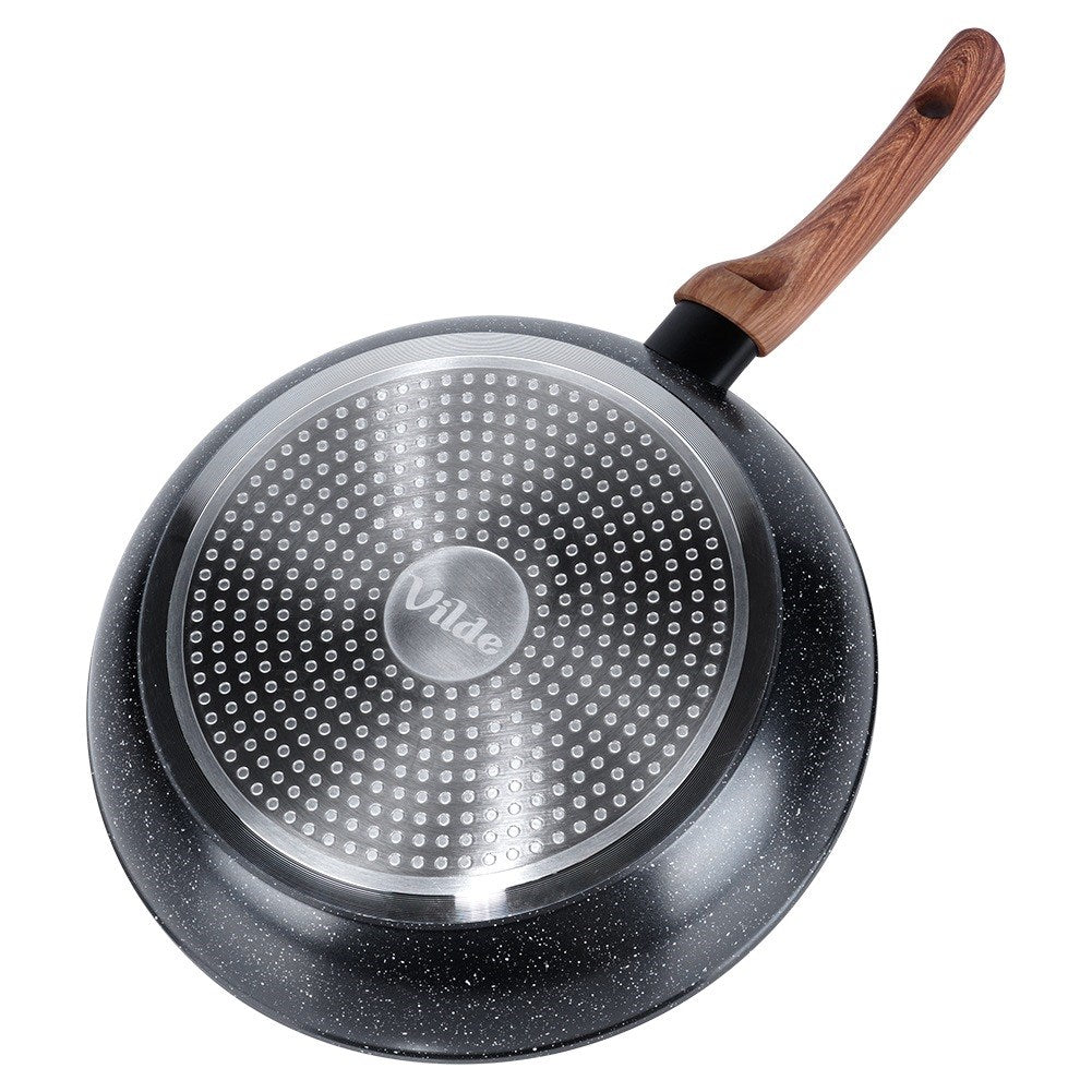 Granite pan BLACK&WOOD 28 cm