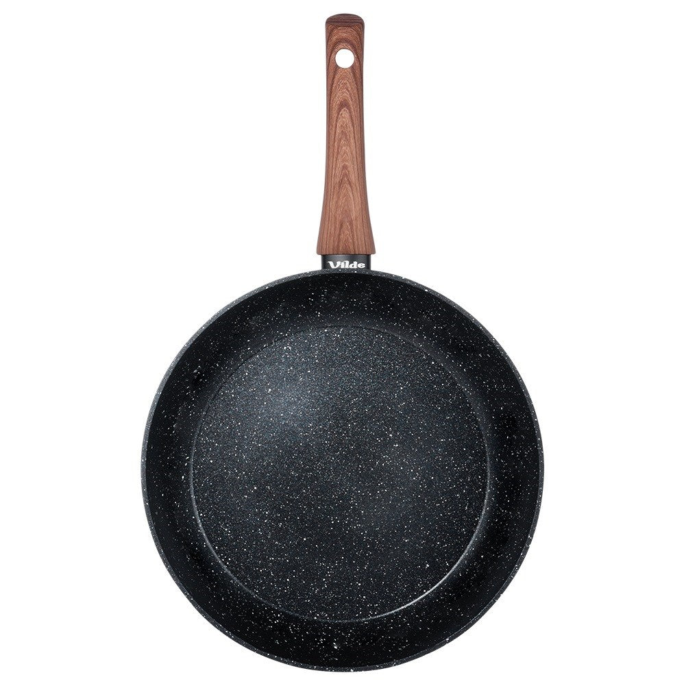Granite pan BLACK&WOOD 28 cm