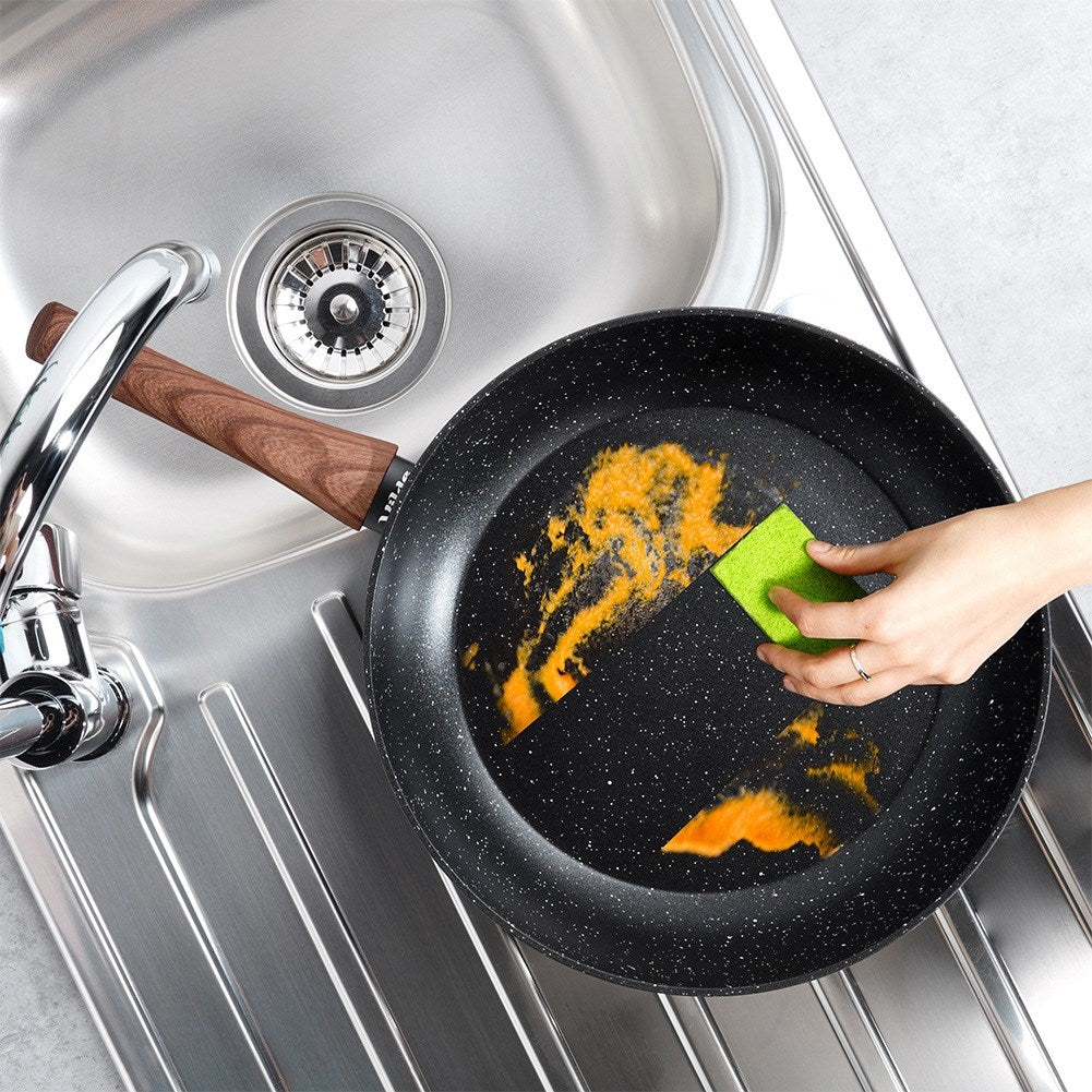 Granite pan BLACK&WOOD 30 cm
