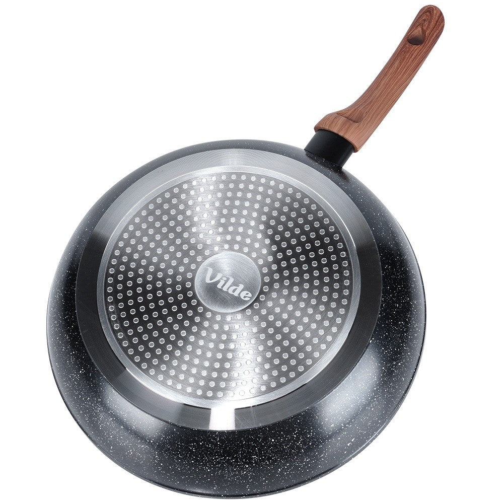 Granite pan BLACK&WOOD 30 cm