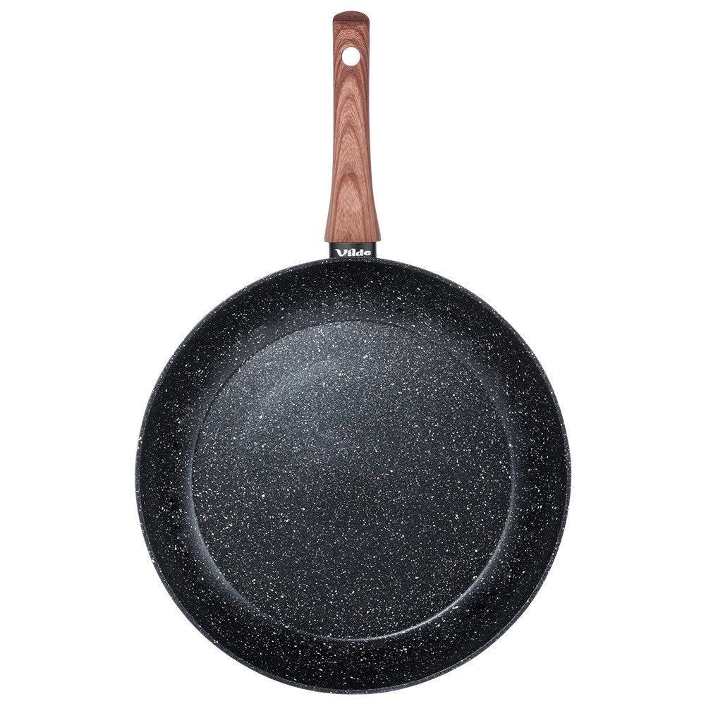 Granite pan BLACK&WOOD 32 cm