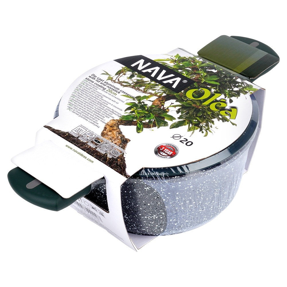 Granite pot OLEA 20 cm, 2.4 l