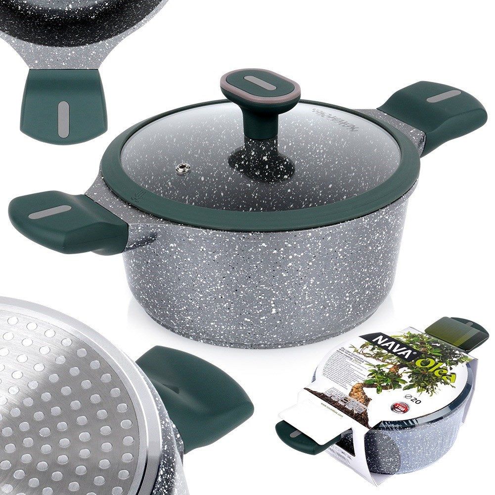 Granite pot OLEA 20 cm, 2.4 l