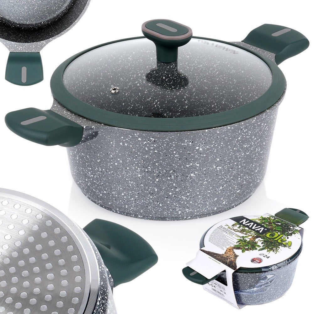 Granite pot OLEA 24 cm, 4.2 l