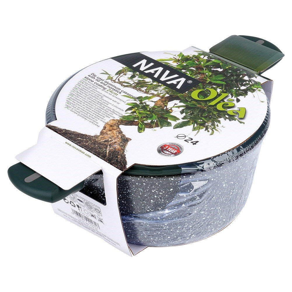 Granite pot OLEA 24 cm, 4.2 l