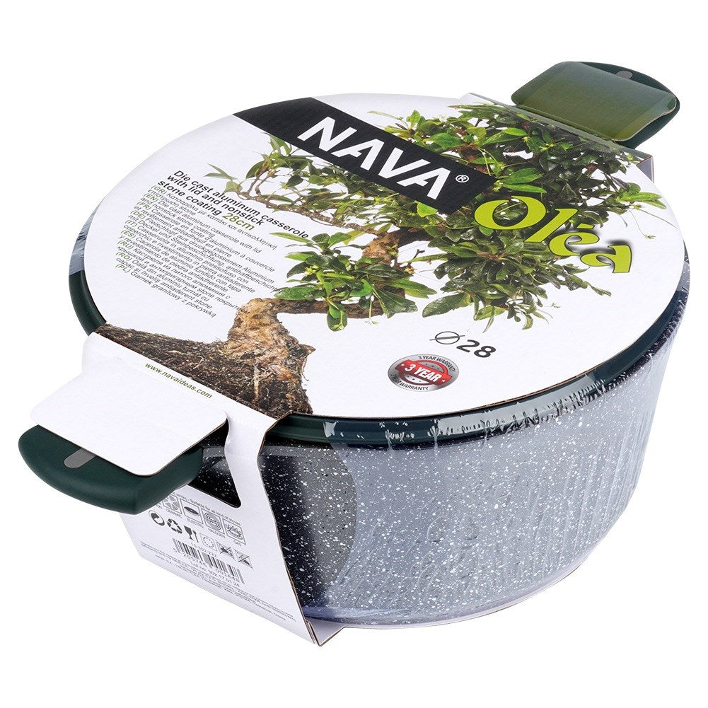 Granite pot OLEA 28 cm, 6.4 l