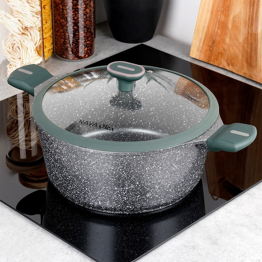 Granite pot OLEA 28 cm, 6.4 l