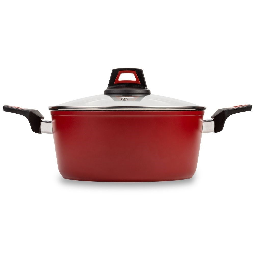 Granite pot with five layers non-stick, 6.2L, dishwasher safe