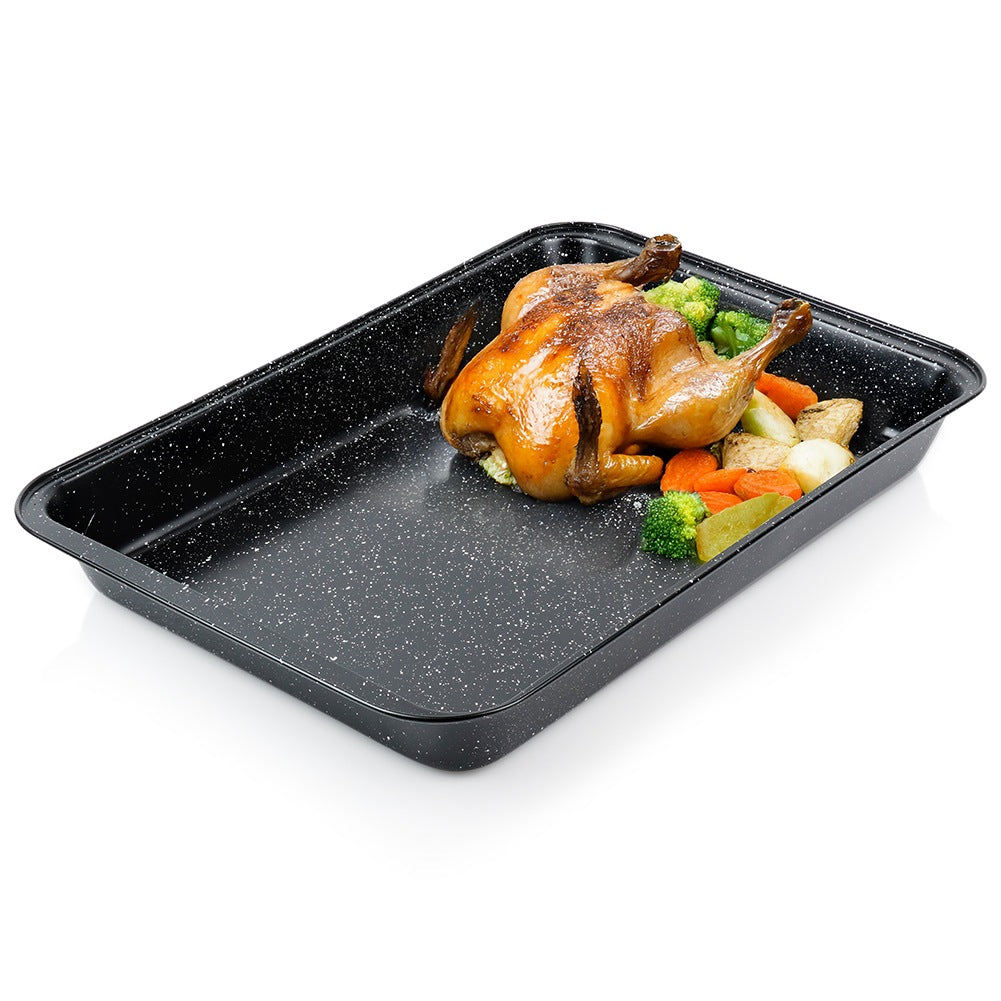 Granite roasting pan 47.5x32x5.5 cm