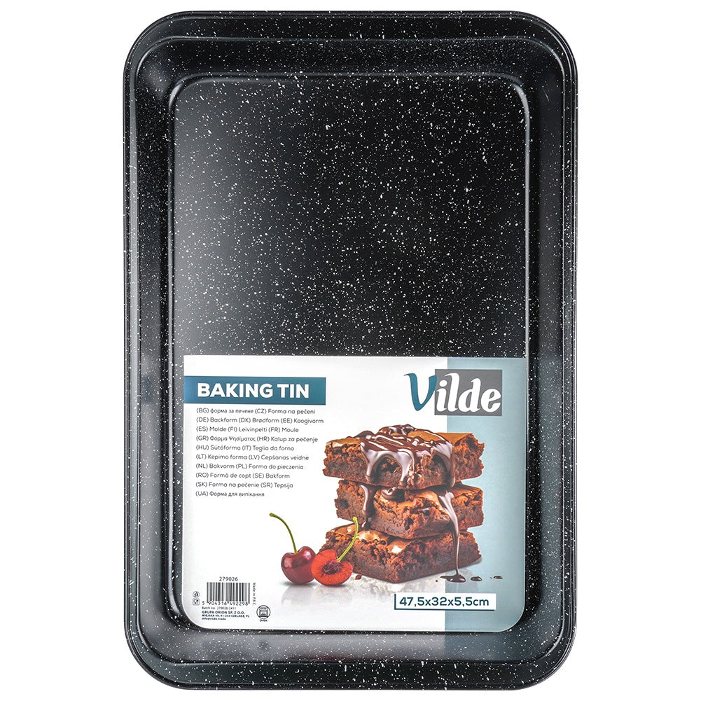 Granite roasting pan 47.5x32x5.5 cm