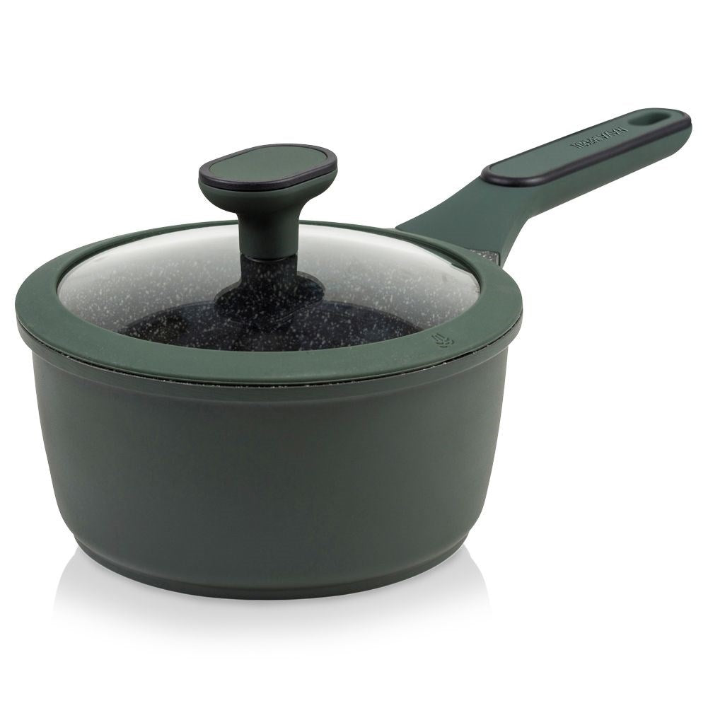 Granite saucepan with glass lid IMPERIAL 18 cm, 1.8 l