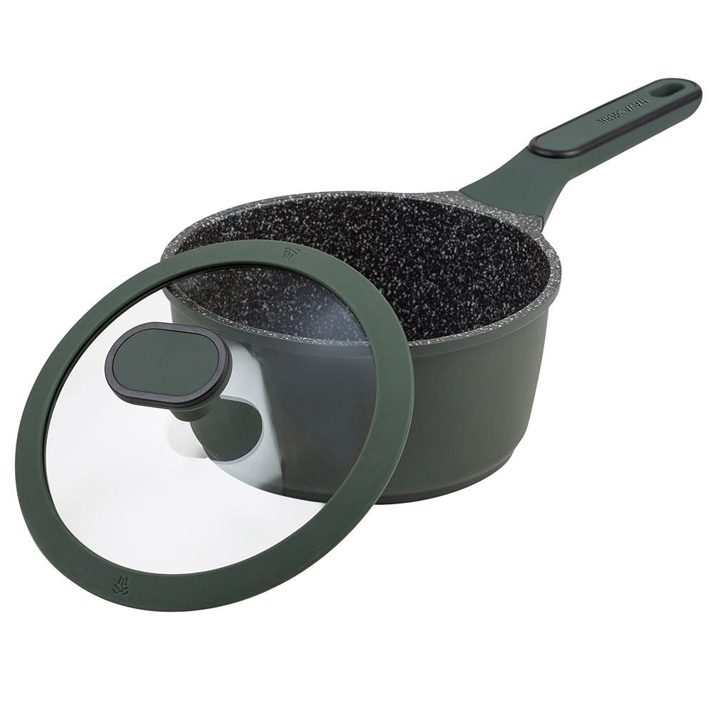Granite saucepan with glass lid IMPERIAL 18 cm, 1.8 l