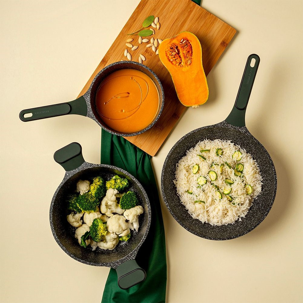 Granite saucepan with glass lid IMPERIAL 18 cm, 1.8 l