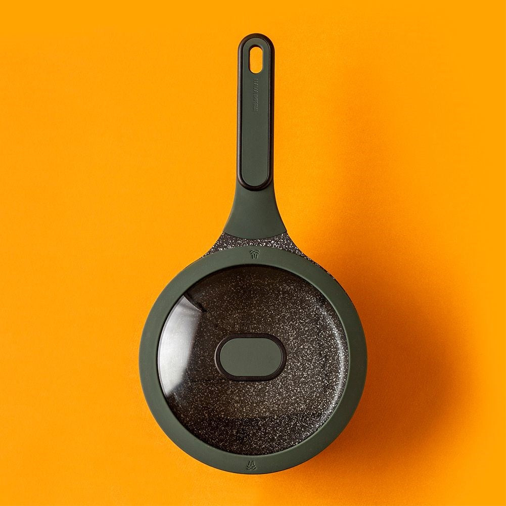 Granite saucepan with glass lid IMPERIAL 18 cm, 1.8 l