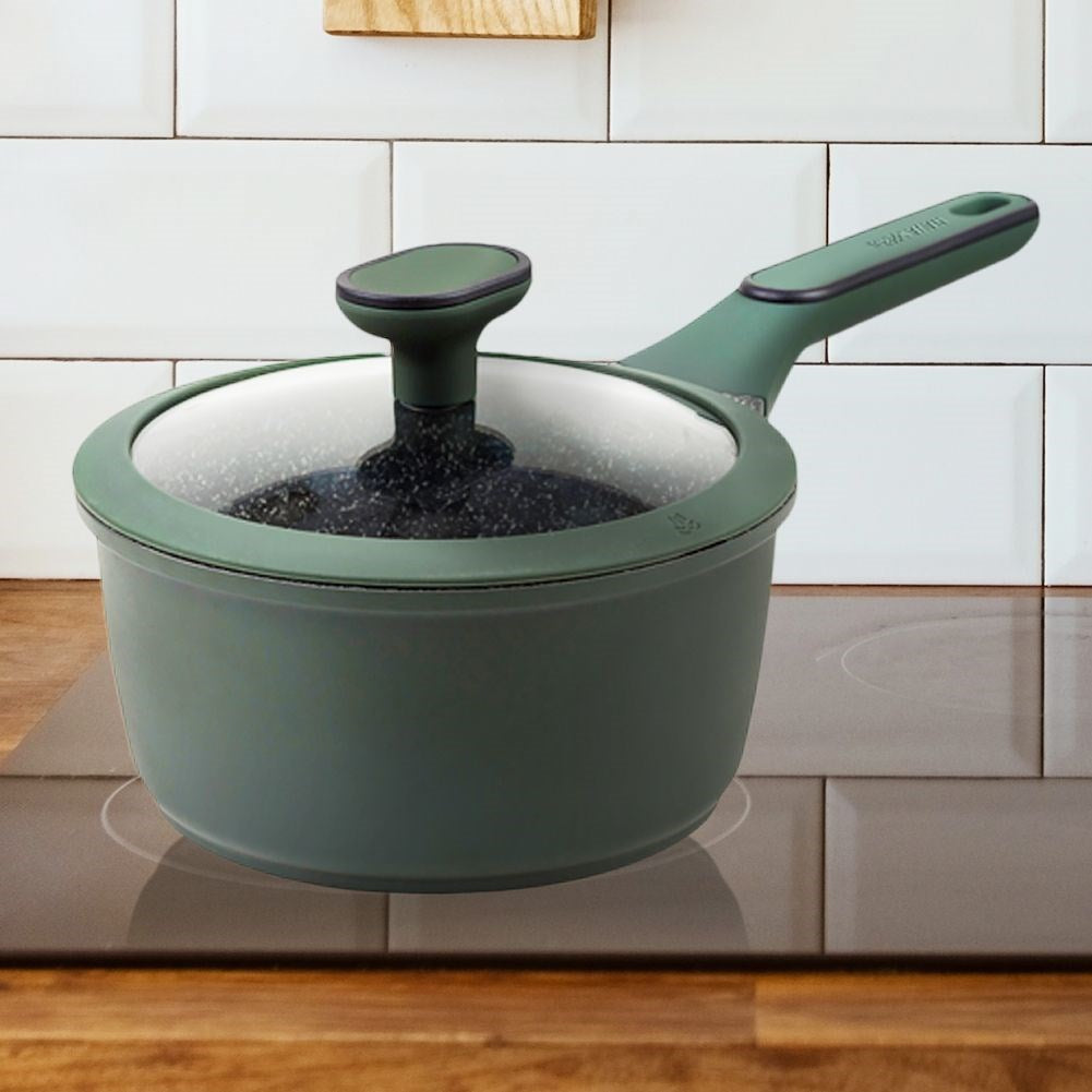 Granite saucepan with glass lid IMPERIAL 18 cm, 1.8 l