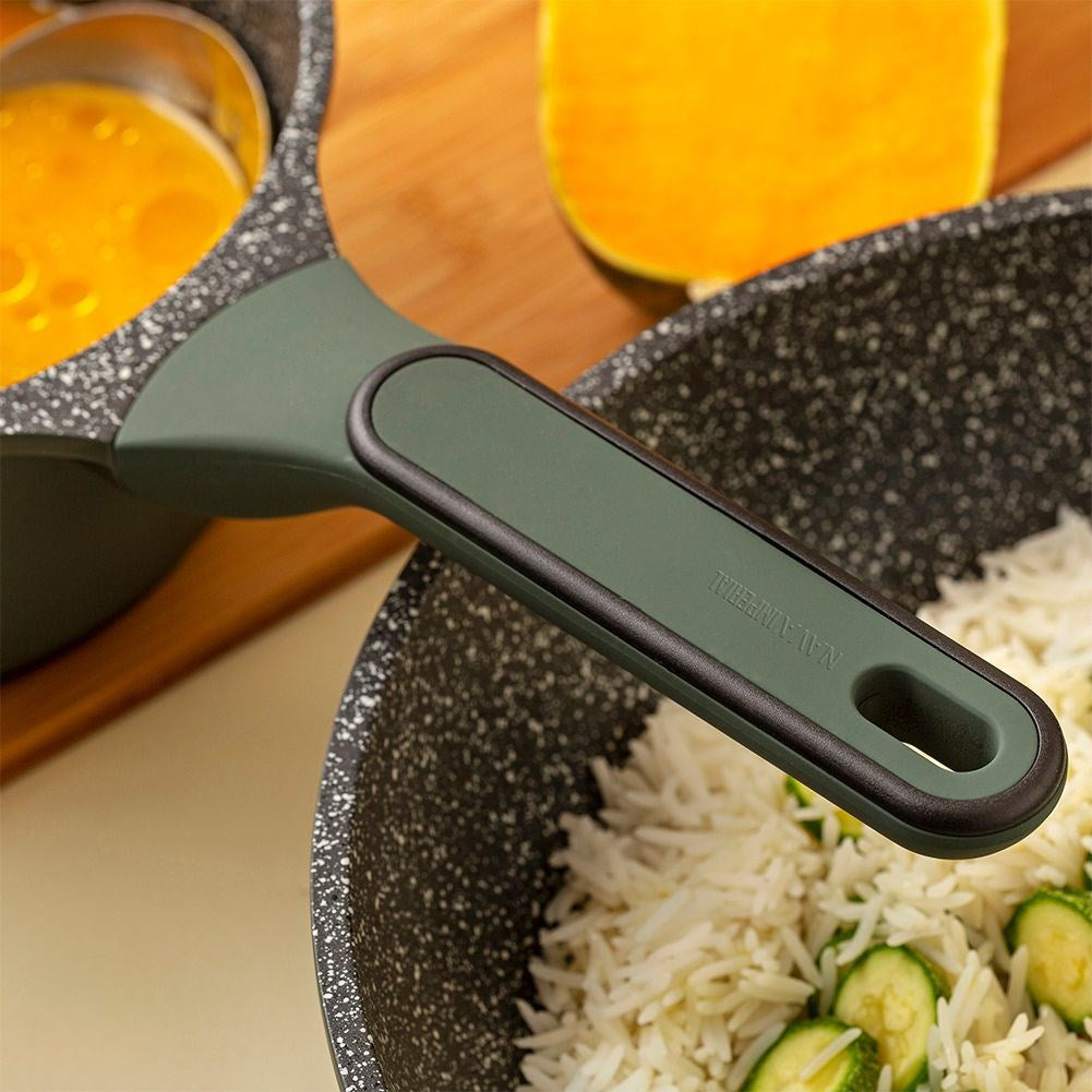 Granite saucepan with glass lid IMPERIAL 18 cm, 1.8 l