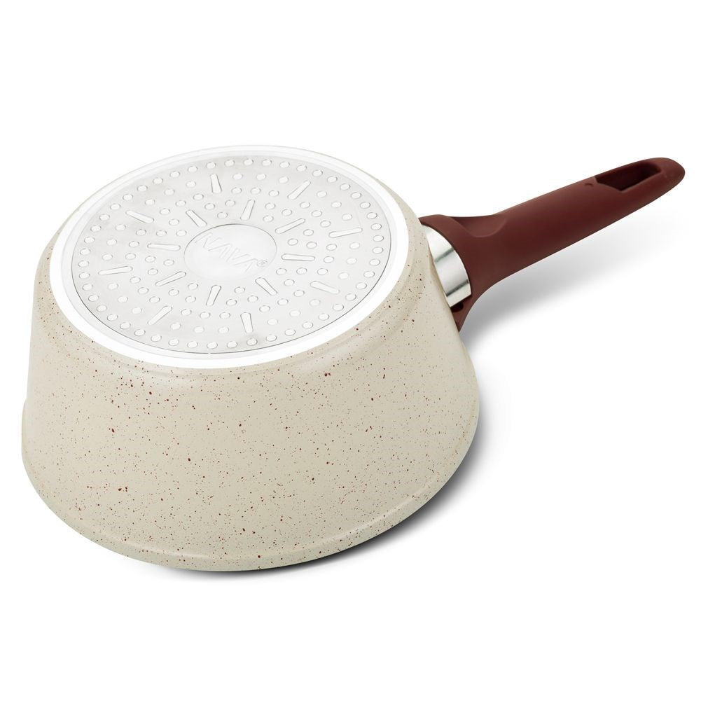 Granite saucepan with glass lid TERRESTRIAL 18 cm, 1.7 l