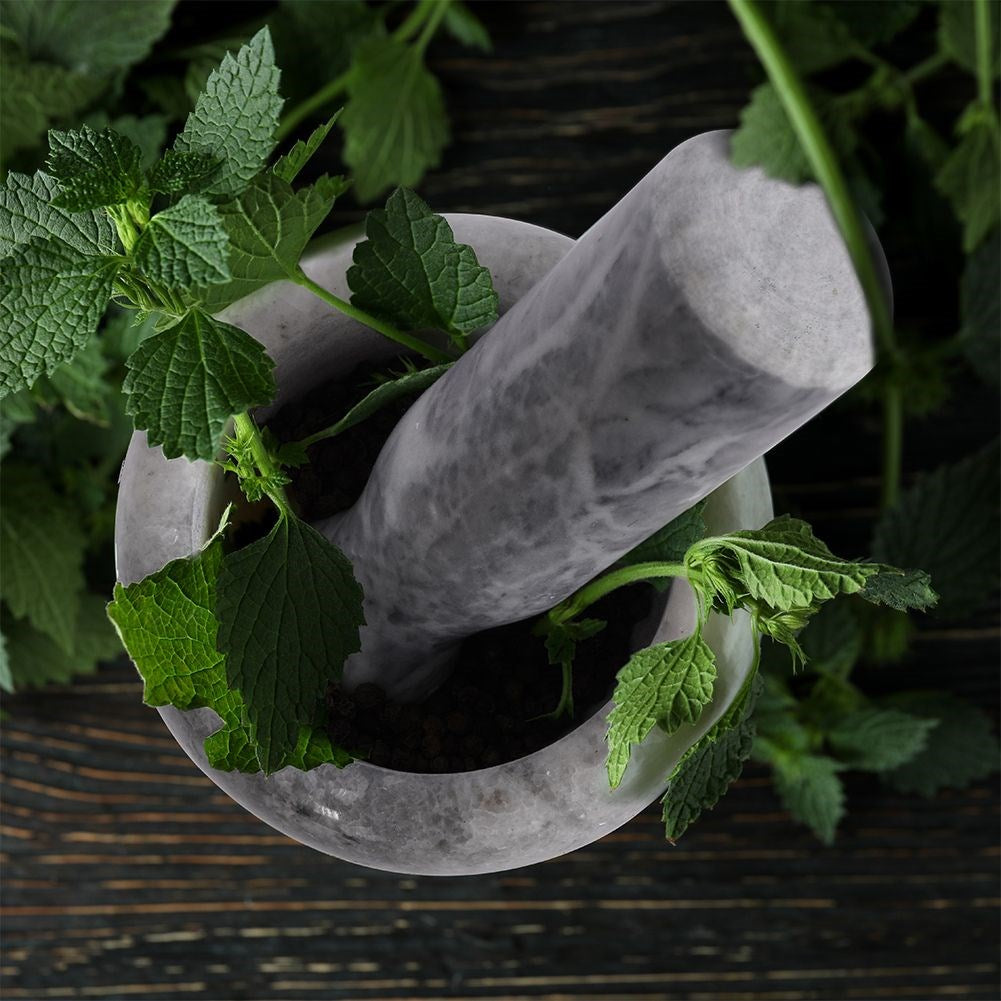 Granite spice mortar