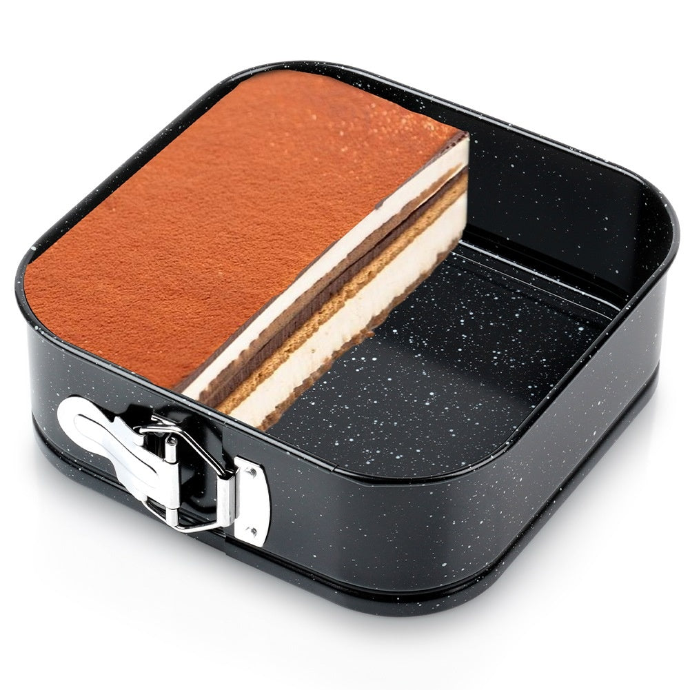 Granite stretchable baking tin 20x20x6.8 cm