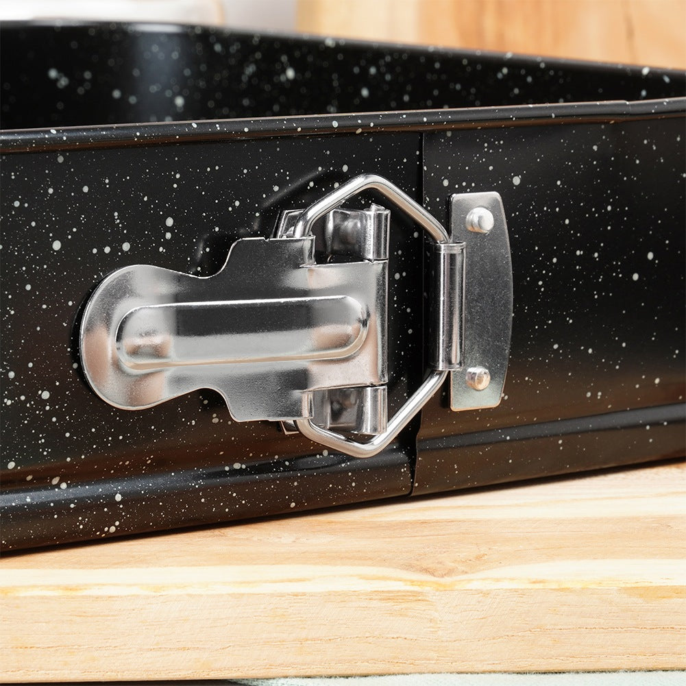 Granite stretchable baking tin 20x20x6.8 cm
