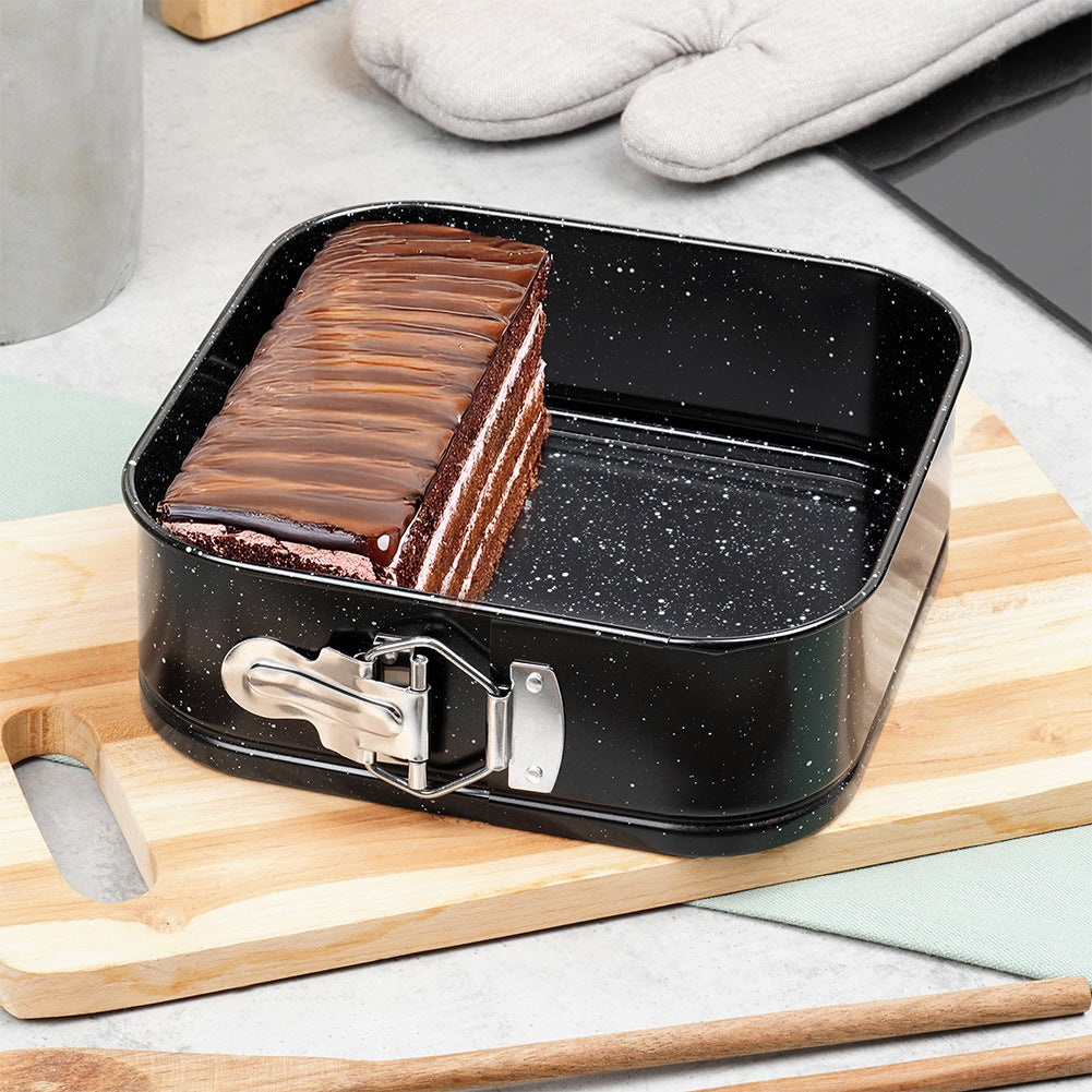 Granite stretchable baking tin 20x20x6.8 cm